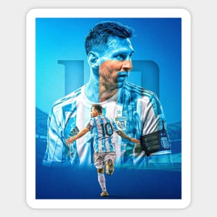 Messi 10 Argentina Sticker